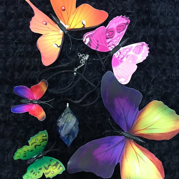 Exclusive Unique Rare Vintage Sea Glass ONe of a Kind Handmade Necklace - Picture 9 of 16